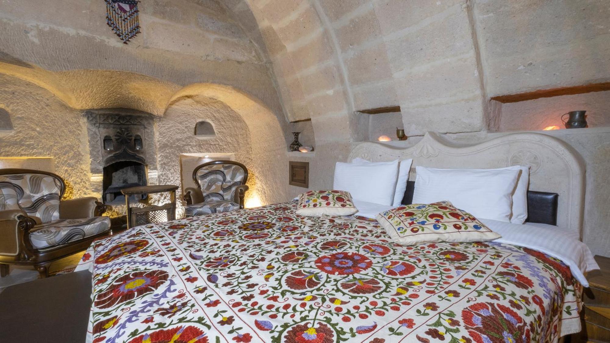 Hotel In Stone House Göreme Zimmer foto