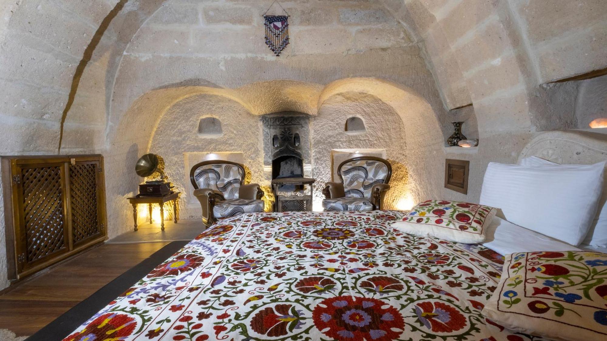 Hotel In Stone House Göreme Zimmer foto